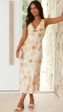 Lola Midi Dress - Buttercup Floral