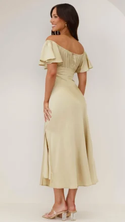 Louisa Midi Dress - Olive