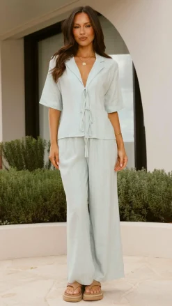 Louise Top - Baby Blue