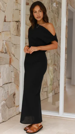 Luci Maxi Dress - Black