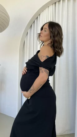 Luci Maxi Dress - Black