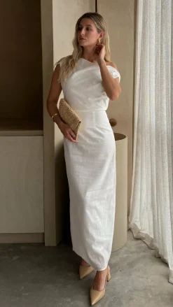 Luci Maxi Dress - White