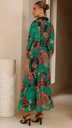 Lucinda Maxi Dress - Green