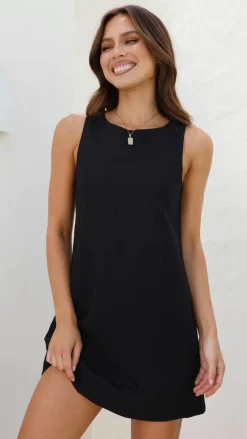 Madison Mini Dress - Black
