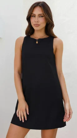 Madison Mini Dress - Black