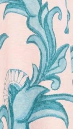 Maegan Mini Dress - Aqua / Pink Zayna