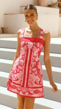 Maegan Mini Dress - Pink