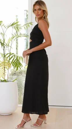Mahalia Maxi Dress - Black