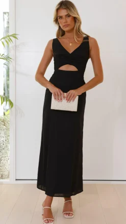 Mahalia Maxi Dress - Black