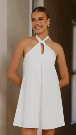 Maja Mini Dress - White