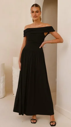 Manalla Maxi Dress - Black
