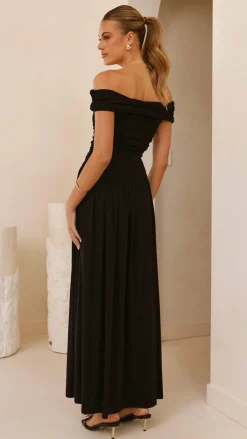 Manalla Maxi Dress - Black