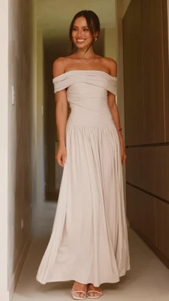 Manalla Maxi Dress - Stone