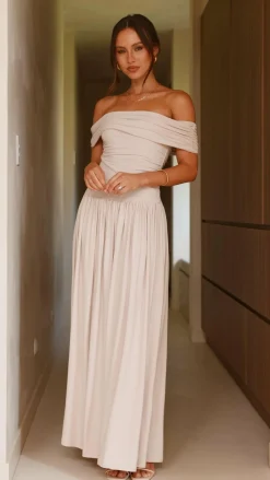 Manalla Maxi Dress - Stone