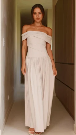 Manalla Maxi Dress - Stone