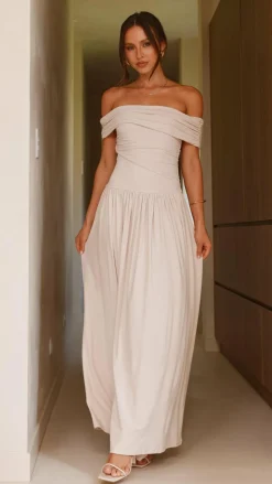 Manalla Maxi Dress - Stone