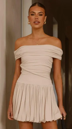 Manalla Mini Dress - Stone