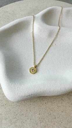 March Birthstone Necklace - Aquamarine