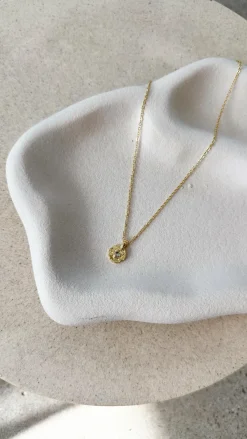 March Birthstone Necklace - Aquamarine