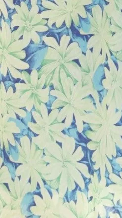 Margie Midi Dress - Green/Blue