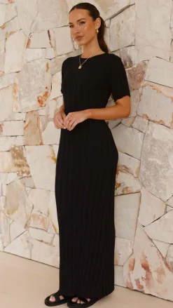 Mari Maxi Dress - Black
