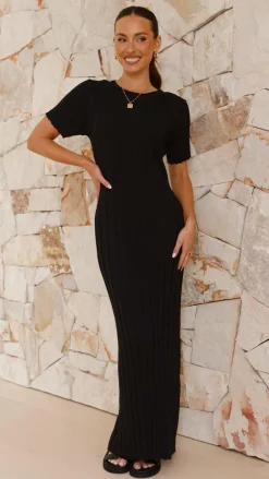 Mari Maxi Dress - Black