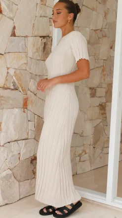 Mari Maxi Dress - Sand
