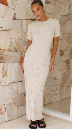 Mari Maxi Dress - Sand