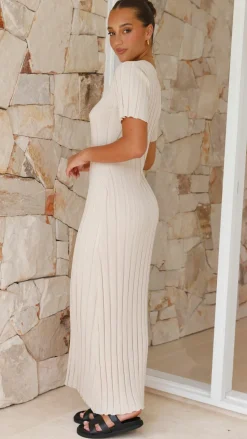 Mari Maxi Dress - Sand