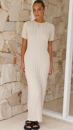 Mari Maxi Dress - Sand