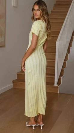 Mari Maxi Dress - Yellow