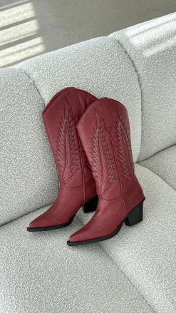 Marmalade Boots - Garnet