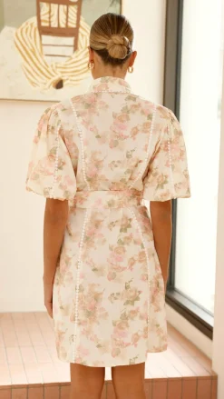 Mason Mini Dress - Blossom Print