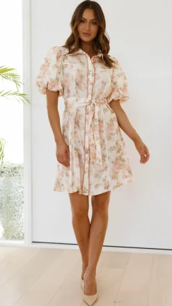 Mason Mini Dress - Blossom Print