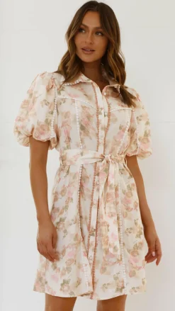 Mason Mini Dress - Blossom Print