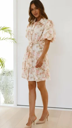 Mason Mini Dress - Blossom Print