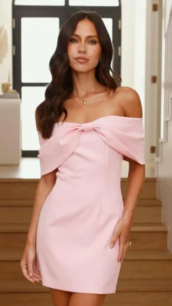 Mia Mini Dress - Pink