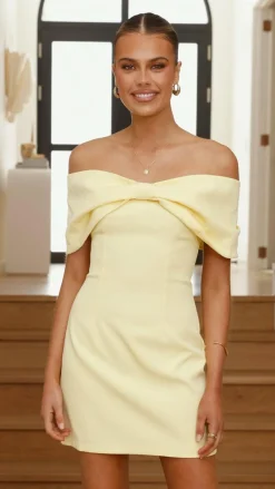 Mia Mini Dress - Yellow