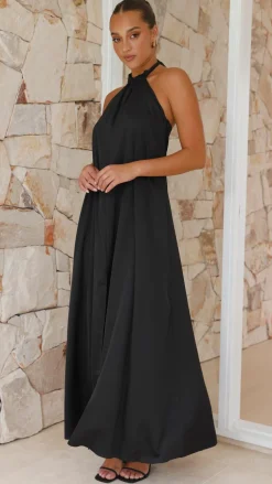 Monique Maxi Dress - Black