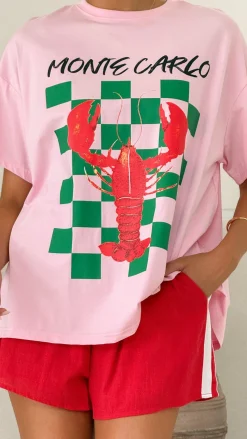 Monte Carlo Shirt and Shorts Set - Lobster
