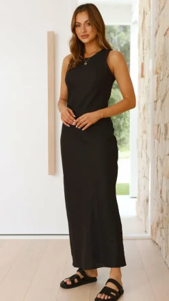 Naira Maxi Dress - Black