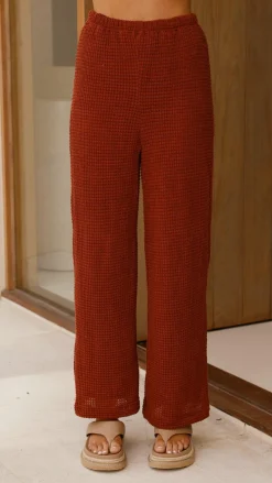 Naisha Pants - Rust