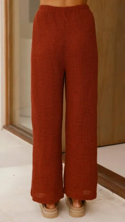 Naisha Pants - Rust