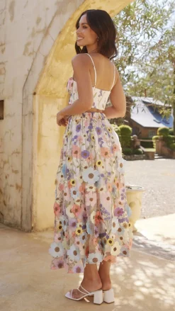 Naja Maxi Skirt - Multi Floral