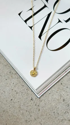 November Birthstone Necklace - Citrine