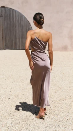 Nyla Maxi Dress - Mushroom