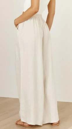 Oceana Pants - Natural