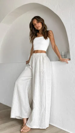 Oceana Pants - Natural