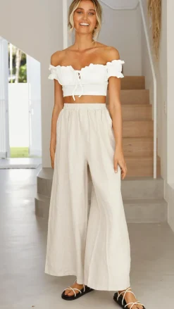 Oceana Pants - Natural