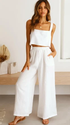Oceana Pants - White